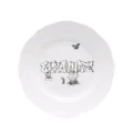 Off-White x Ginori 1735 logo-print dessert plate