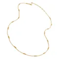 Monica Vinader triple beaded 18-20" chain necklace - Gold