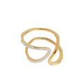 Monica Vinader Riva asymmetric-design ring - Gold