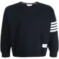 Thom Browne 4-Bar stripe sweatshirt - Blue