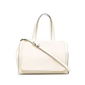 Valextra Passepartout medium leather tote bag - White