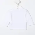 BOSS Kidswear paw-print logo T-shirt - White