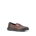 Bally chunky-sole leather loafers - Brown