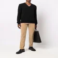 BOSS fine-knit jumper - Black