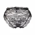 Dolce & Gabbana high-waisted chantilly-lace briefs - Black