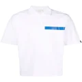 Mackintosh cutaway collar short-sleeve polo shirt - White