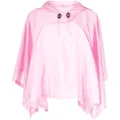 Mackintosh ALNESS hooded cape - Pink