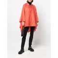 Mackintosh ALNESS hooded poncho - Orange