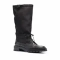 Aquazzura lace-up detail boots - Black