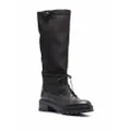 Aquazzura lace-up detail boots - Black