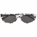 Balenciaga Eyewear Dynasty cat-eye frame sunglasses - Grey