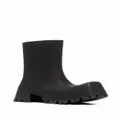 Balenciaga Trooper rubber low boots - Black
