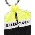 Balenciaga Micro windbreaker keyring - Yellow