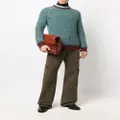 Marni patterned-knit jumper - Red