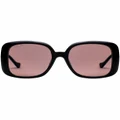 Gucci Eyewear logo-plaque oversized sunglasses - Black