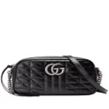 Gucci small GG Marmont shoulder bag - Black