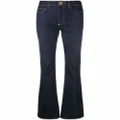 Philipp Plein high-waisted flared jeans - Blue