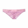 Philipp Plein all-over logo print briefs - Pink