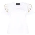 Philipp Plein Crystal Iconic Plein T-shirt - White
