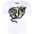 Philipp Plein graphic-print short-sleeve T-shirt - White