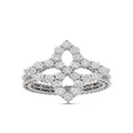 Roberto Coin 18kt white gold Diamond Princess diamond ring - Silver