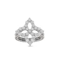 Roberto Coin 18kt white gold Diamond Princess diamond ring - Silver