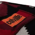 colville colourblock design blanket - Red