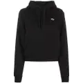 Diesel F-Reggy-Hood-Doval-Pj logo-appliqué cotton hoodie - Black