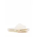 Tory Burch transparent sole slides - White