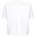 Thom Browne RWB-stripe shirt - White