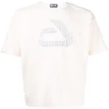 Diesel T-Hon textured T-shirt - Neutrals