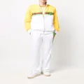 Casablanca colour-block zipped jacket - Yellow