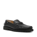 Bally chain-link detail loafers - Black