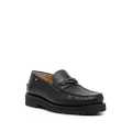 Bally chain-link detail loafers - Black