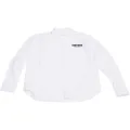 Balenciaga Fortnite logo cotton shirt - White