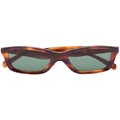 TOTEME The Classics square-frame sunglasses - Brown