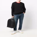 Polo Ralph Lauren logo-embroidered cable-knit jumper - Black