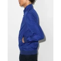 Kiton Harrington zipped jacket - Blue