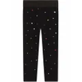 Dolce & Gabbana Kids embellished logo-waistband leggings - Black