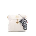 Love Moschino logo-lettering shoulder bag - White