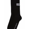Dolce & Gabbana DG-logo jacquard socks - Black