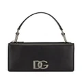 Dolce & Gabbana logo-plaque shoulder bag - Black