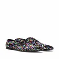 Dolce & Gabbana sequin-embellished Derby shoes - Black