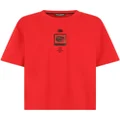Dolce & Gabbana graphic-text print T-shirt - Red