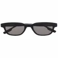 Montblanc tinted square-frame sunglasses - Black