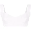 Dolce & Gabbana corset crop top - White