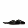 Dolce & Gabbana DG Millenials leather sandals - Black