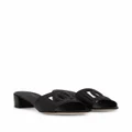 Dolce & Gabbana DG-logo leather sandals - Black