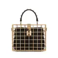 Dolce & Gabbana Dolce Box caged top-handle bag - Gold