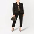 Dolce & Gabbana Dolce double-breasted wool blazer - Black